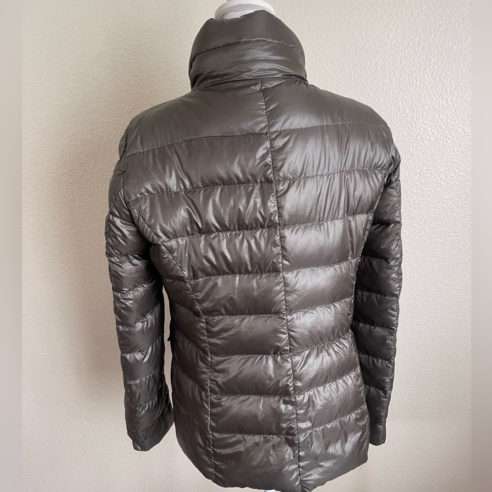 Herno Metallic Gray Puffer Jacket - Picture 8 of 15